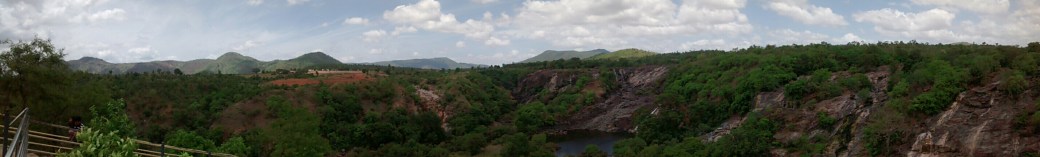 Shivasamudram Valley from top