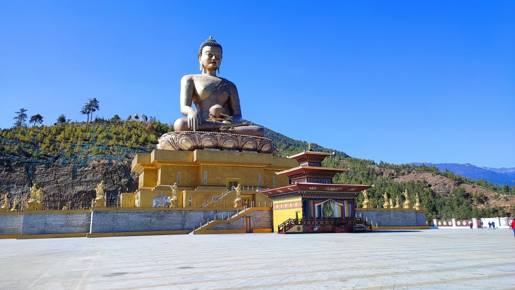 Bhuddha Dordenma, Thimphu -  Clicked by The Urban Nomad