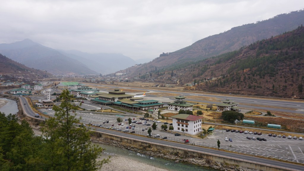 Paro Airport, picture by The Urban Nomad